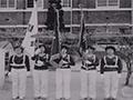 1983년 전남여자고등학교 교기 기수단 썸네일 이미지